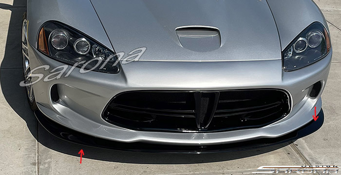Custom Dodge Viper  All Styles Front Lip/Splitter (2003 - 2010) - $550.00 (Part #DG-050-FA)